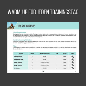 Warm-up &amp; Mobility Plan [PDF]