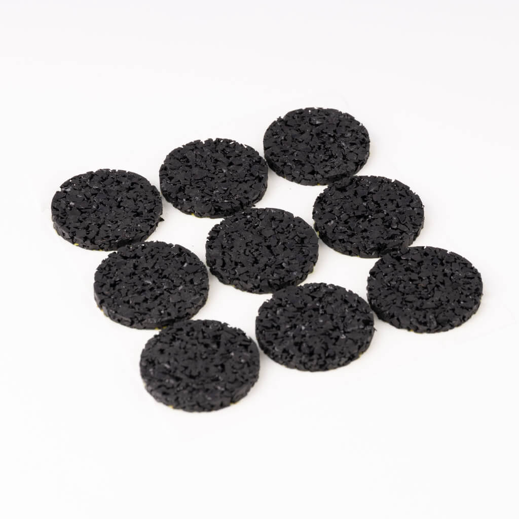 Anti-slip pads 9 pack for parallettes, push-up bars