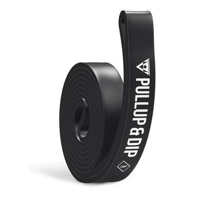 Das gratis Klimmzugband light hilft dir beim Einstieg und ermöglicht dir eine Vielzahl an weiteren Übungen.