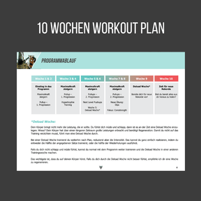 Pull-up Training Plan: Your first pull-up in 10 weeks [English]