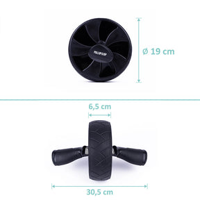 Ab Wheel with Slip-Resistant Knee Pads