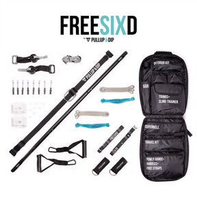 FREESIXD Suspension Trainer With Resistance Bands