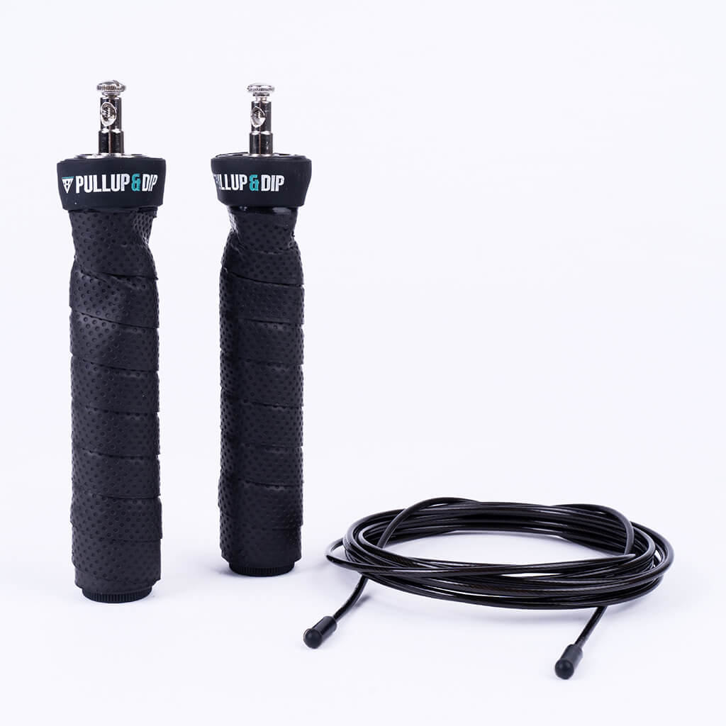 Jumping rope with adjustable rope length