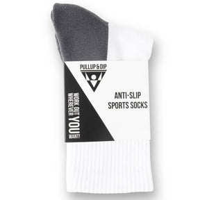 Non-slip Sports Socks in Black, 1 Pair
