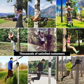 Mobile Outdoor Pull-Up and Dip Bar for Backyard or Park