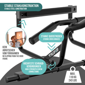 Door Pull-Up Bar Beginner Set
