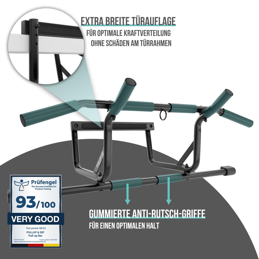 Doorway Pull-Up Bar For The Door Frame Incl. Pull-Up Band