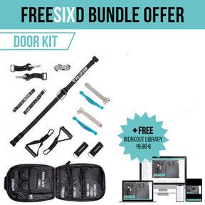 FREESIXD Suspension Trainer With Resistance Bands