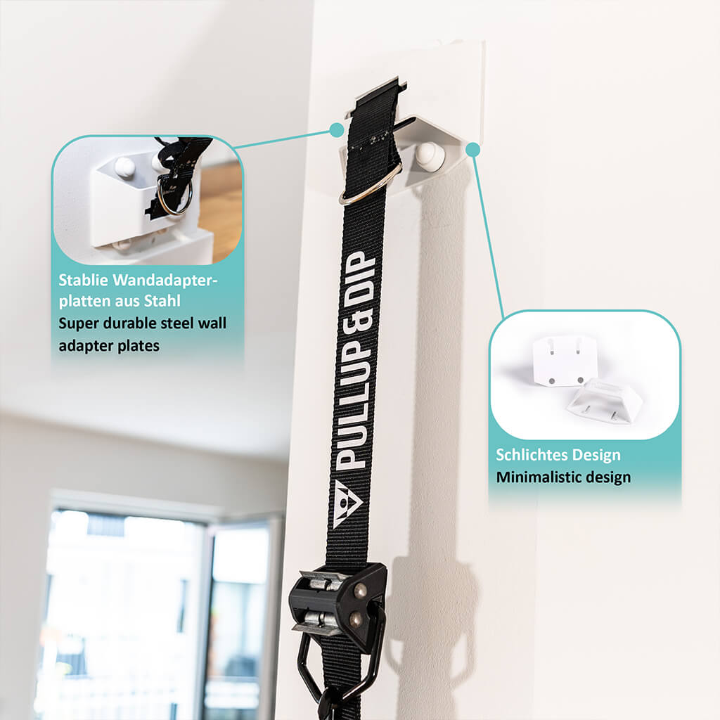 FREESIXD Suspension Trainer With Resistance Bands