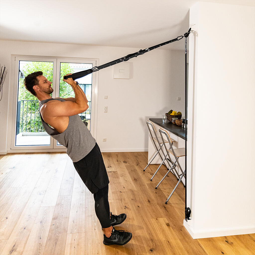 FREESIXD Suspension Trainer With Resistance Bands