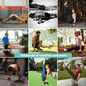 Push-Up Bars With Ergonomical Wooden Handle