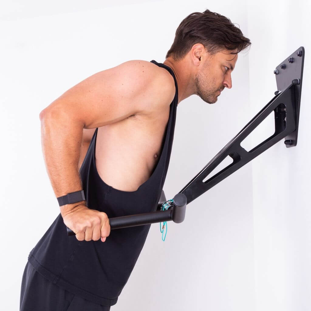 Pull-Up and Dip Bar For Wall Mount