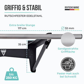 Muscle-Up Pull-up Bar