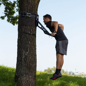 Mobile Outdoor Pull-Up and Dip Bar for Backyard or Park