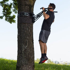 Mobile Outdoor Pull-Up and Dip Bar for Backyard or Park