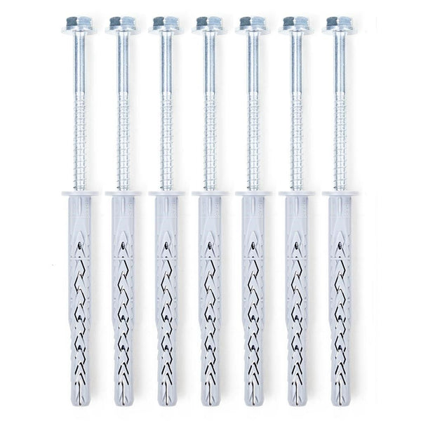 7x pull-up bar screws / fischer long shaft dowels