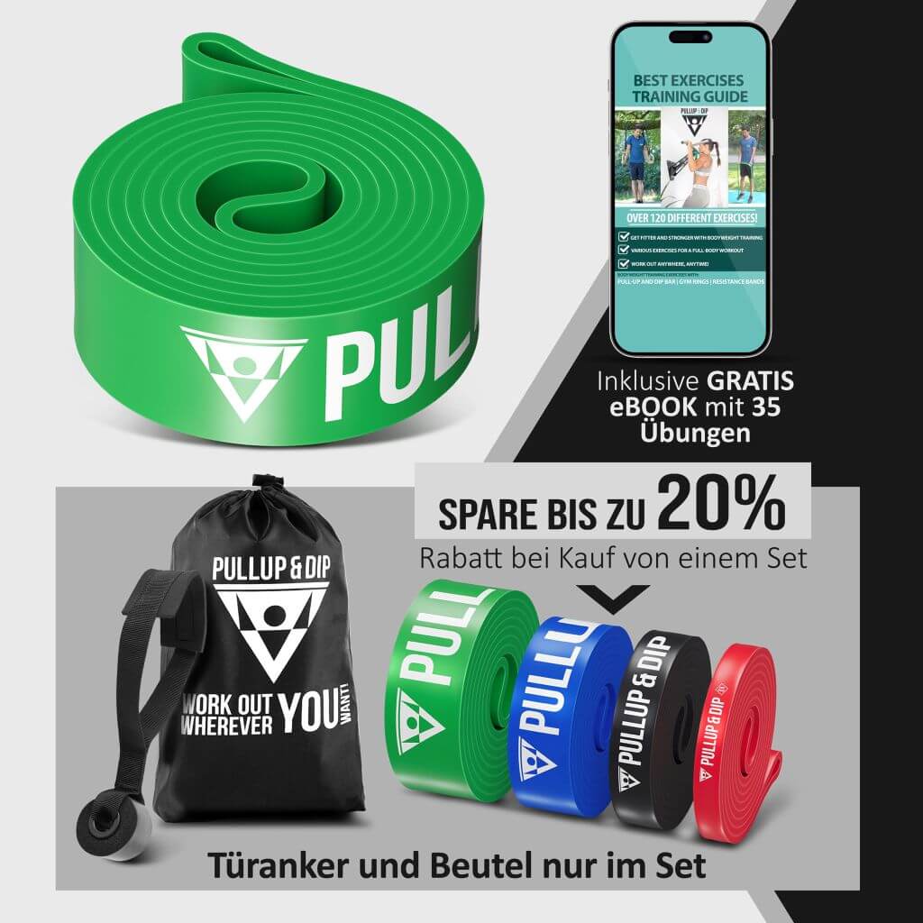 Pull-Up Bands / Resistance Bands in Different Strengths