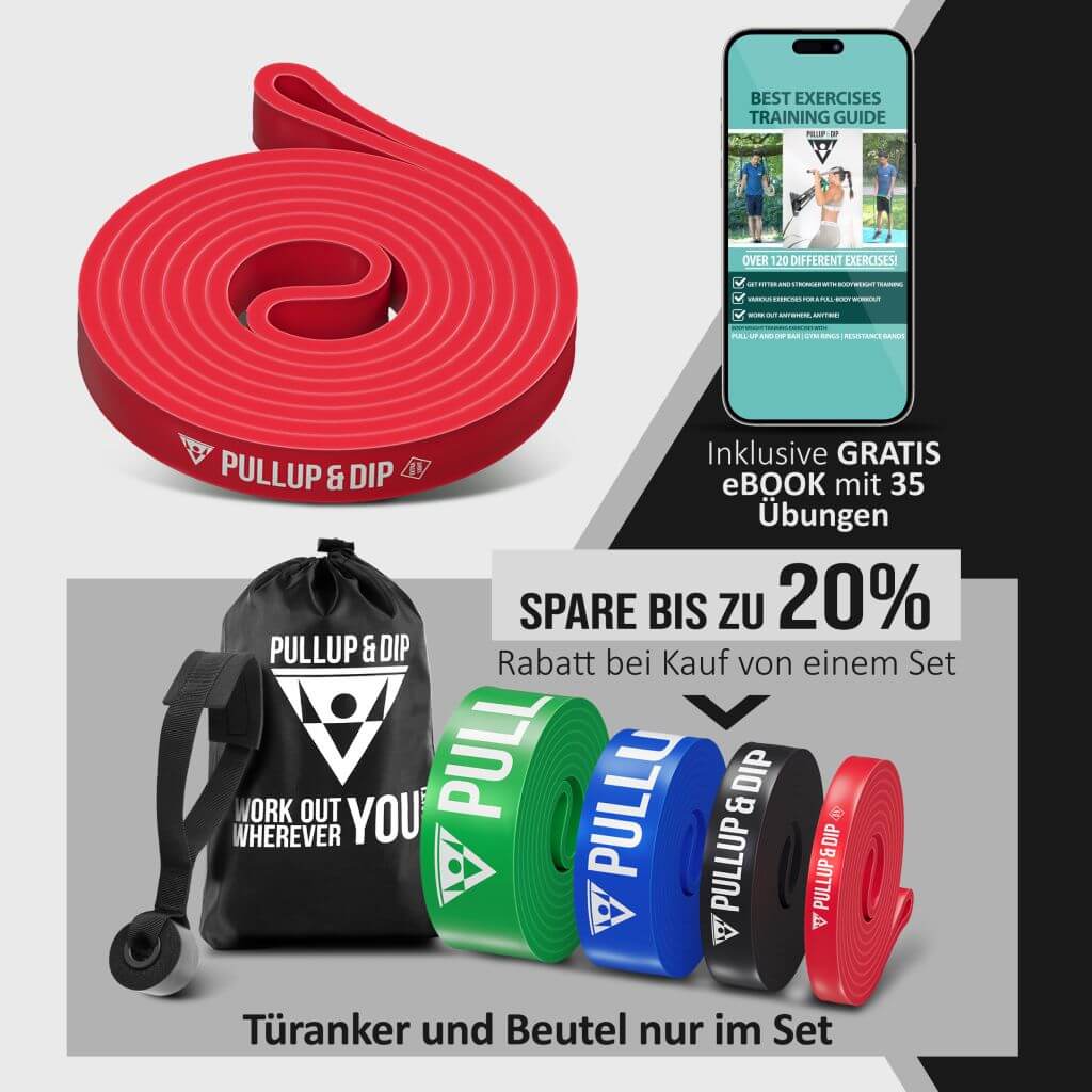 Pull-Up Bands / Resistance Bands in Different Strengths