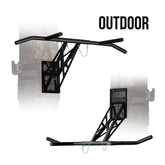 Mobile Outdoor Pull-Up and Dip Bar for Backyard or Park