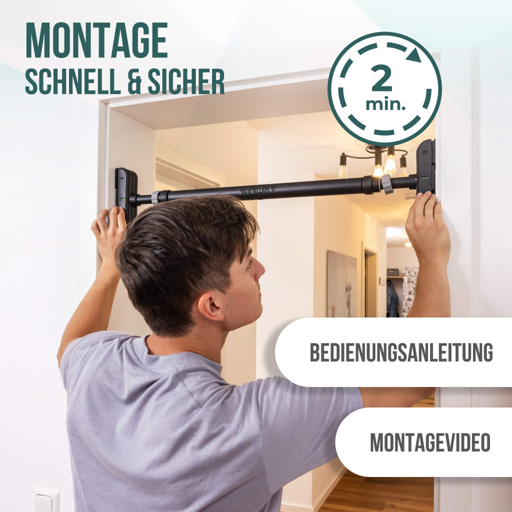 Telescopic Door Pull-up Bar