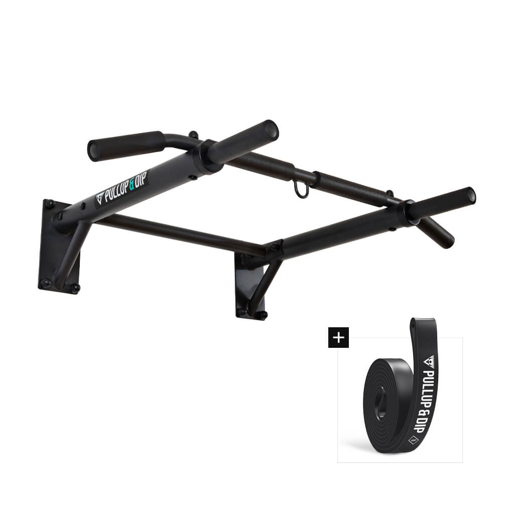 Wall Mounted Pull-Up Bar incl. Pull-Up Band