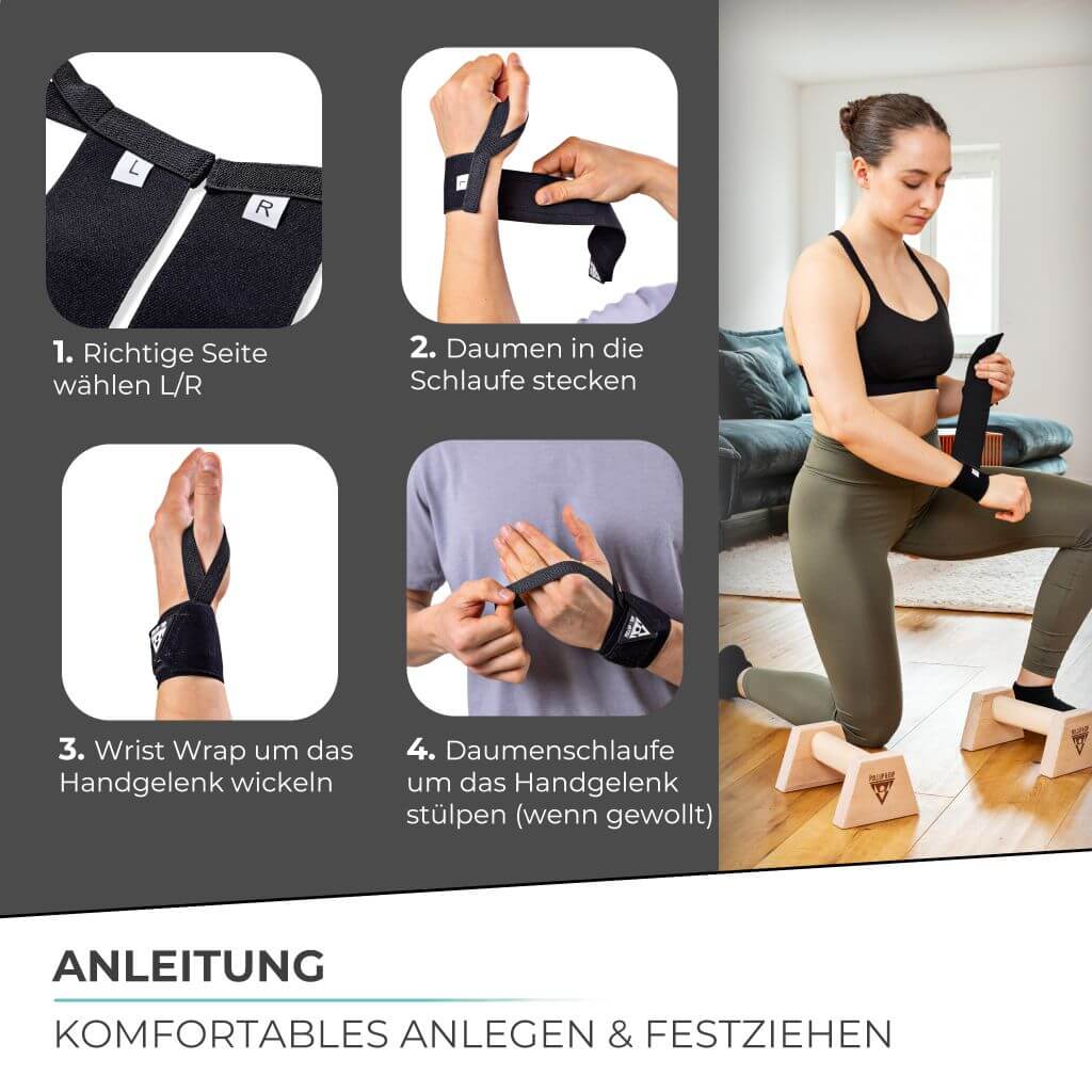 Wrist Wraps for Calisthenics and Strength Training