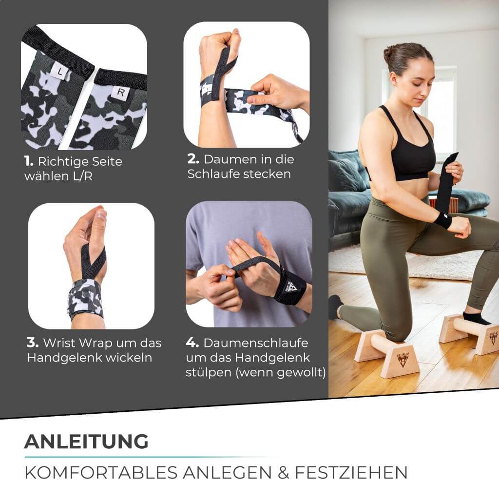 Wrist Wraps for Calisthenics and Strength Training